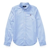 Polo Ralph Lauren Cotton Oxford Shirt In Blue Hyacinth