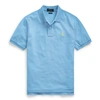 Polo Ralph Lauren Kids' Cotton Mesh Polo Shirt In Blue Lagoon