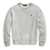 Polo Ralph Lauren Cotton-blend-fleece Sweatshirt In Dark Sport Heather