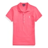 Ralph Lauren Slim Fit Stretch Polo Shirt In Hot Pink