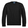 Polo Ralph Lauren Cable-knit Cashmere Sweater In New Polo Black