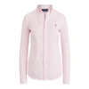 Polo Ralph Lauren Embroidered-logo Georgia Shirt In Pink