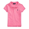 Polo Ralph Lauren Kids' Cotton Polo Shirt In Baja Pink