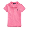 Polo Ralph Lauren Cotton Polo Shirt In Baja Pink