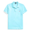 Polo Ralph Lauren Classic Fit Mesh Polo Shirt In French Turquoise