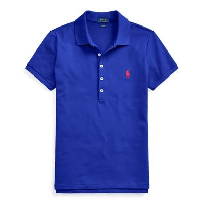 Polo Ralph Lauren Slim Fit Stretch Polo Shirt In Heritage Royal