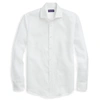 Polo Ralph Lauren Linen Shirt In Optic White