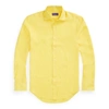 Polo Ralph Lauren Linen Shirt In Yellow