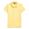 Ralph Lauren Slim Fit Stretch Polo Shirt In Empire Yellow