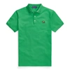 Polo Ralph Lauren Custom Slim Fit Piqué Polo Shirt In Nautical Green