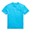 Polo Ralph Lauren Cotton Jersey Pocket T-shirt In Cove Blue