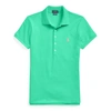 Ralph Lauren Slim Fit Stretch Polo Shirt In Sunset Green