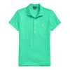 Polo Ralph Lauren Slim Fit Stretch Polo Shirt In Sunset Green