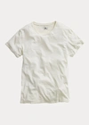 Double Rl Ralph Lauren Jersey Crewneck T-shirt In Faded Black Canvas