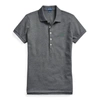Polo Ralph Lauren Slim Fit Stretch Polo Shirt In Barclay Heather