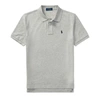 Polo Ralph Lauren Short-sleeve Logo Embroidery Polo Shirt In Grey