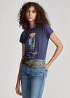 Polo Ralph Lauren Polo Bear Crewneck Tee In Classic Royal