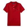 Polo Ralph Lauren Kids' Cotton Mesh Polo Shirt In New Red