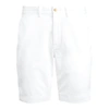 Polo Ralph Lauren Mens White Prepster Logo-embroidered Stretch-cotton Shorts Xl In Pure White