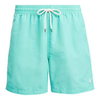 Ralph Lauren 5.5-inch Traveler Swim Trunk In Hawaiian Green