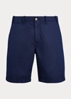 Polo Ralph Lauren 8.5-inch Classic Fit Cotton-linen Short In Newport Navy