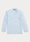 Polo Ralph Lauren Stripe Broadcloth Pajama Shirt In Andrew Stripe