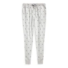 Polo Ralph Lauren Pony Print Lounge Pants In Andover Heather W/navy