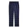 Polo Ralph Lauren Signature Pony Pajama Pant In Cruise Navy/rl2000 Red