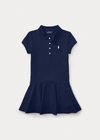 Polo Ralph Lauren Kids' Toddler Girls Polo Dress In Baja Pink