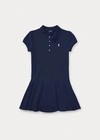 Polo Ralph Lauren Toddler Girls Polo Dress In White