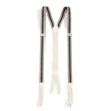 POLO RALPH LAUREN LEATHER-TRIM SUSPENDERS,0043010354