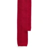 Ralph Lauren Knit Mulberry Silk Tie In Red