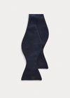 Polo Ralph Lauren Silk Satin Bow Tie In Dark Navy