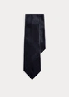 Polo Ralph Lauren Silk Satin Tie In Navy