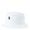 Polo Ralph Lauren Cotton Bucket Hat In White