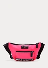 Ralph Lauren Polo Sport Nylon Waist Pack In Neon Pink