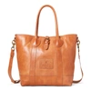 RALPH LAUREN HERITAGE TUMBLED LEATHER TOTE,0042822627