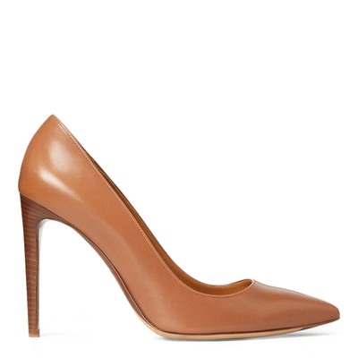 Polo Ralph Lauren Celia Calfskin Pump In Rl Gold