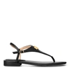 Ralph Lauren Ellington Sandals In Black In Black