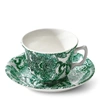 Ralph Lauren Garden Vine Teacup & Saucer In Green