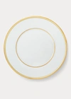 Polo Ralph Lauren Wilshire Salad Plate In Silver/white