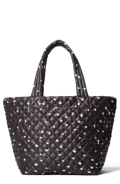Mz Wallace Medium Metro Quilted Nylon Tote In Starlight