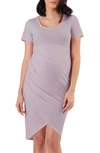 STOWAWAY COLLECTION STOWAWAY COLLECTION BECCA MATERNITY DRESS,1047-LAVENDER