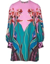 VALENTINO PRINTED DRESS,VALYY7XUPIN