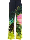 VALENTINO PANTHER IN THE JUNGLE TROUSERS