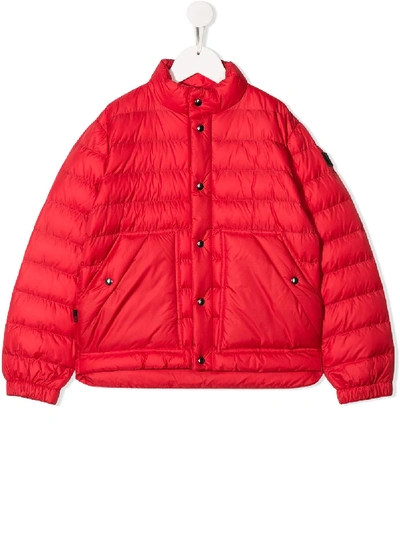 Woolrich Kids' Puffer Jacket In Red
