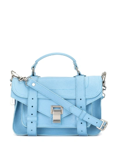 Proenza Schouler Ps1 Tiny Bag In Blue