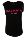 BALMAIN LOGO TANK TOP,11391830