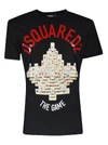DSQUARED2 THE GAME LOGO PRINTED T-SHIRT,11391770
