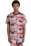 Stone Island Desert Camo-print Cotton-jersey T-shirt In Rose-pink